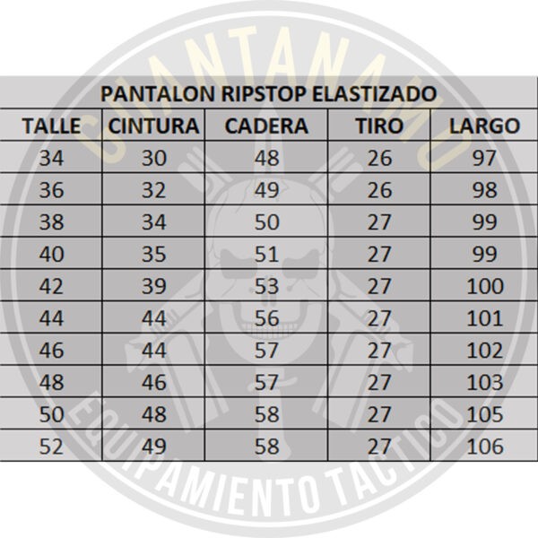 Pantalón Ripstop Elastizado - Image 4