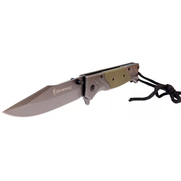 Navaja Táctica Cuchillo Plegable 9.5 Cm Browning - Image 2